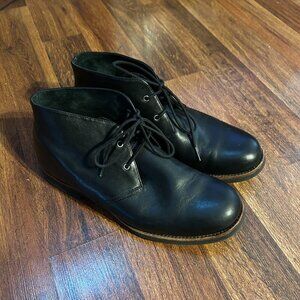 UGG Dagmann Chukka Boot 1018516 Black Leather Energy Sz 12